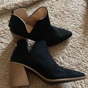 Black booties